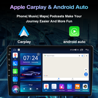 Lecteur GPS Android portable pour voiture de 9 pouces avec audio haute résolution, placement sur tableau de bord, aide au recul - Lecteur DVD de voiture, Apple CarPlay