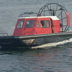 Navire amphibie à coque en caoutchouc |   300 CV, 80 km/h, charge utile de 1,0 t, utilisation pour l'agriculture, la pêche et les patrouilles de frontière - Product Image 4
