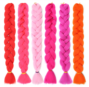 Treccia Lunga Ricciola in Fibra Sintetica Resistente al Calore per <span class=keywords><strong>Donna</strong></span>, Stile Europeo-Americano, Doppia Trama, 165g - Product Image 3