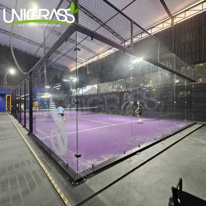 UNIGRASS nuovo campo da <span class=keywords><strong>Padel</strong></span> all'aperto campo da Tennis sport in erba sintetica multifunzione in erba sintetica fabbrica di campi da paddle - Product Image 1