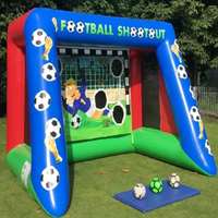 PVC gonflable football fusillade Sports de plein air Football coup de pied jeu cible football tirer sur gonflable football tir porte