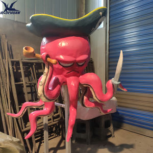 Tùy chỉnh năng động bạch tuộc animatronic mô hình cuộc sống như phim hoạt hình động vật biển tượng cho Aquarium Marine Thế Giới Trang trí - Product Image 1