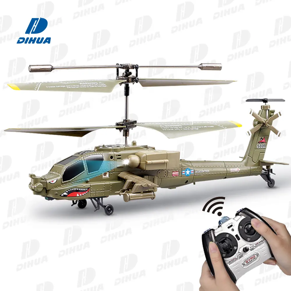 Hélicoptère Télécommande Avion Mini Hélicoptère avec Lumière 3 Canaux Rc Jouet Avion Télécommande Hélicoptère Jouets pour Enfant