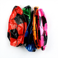 Petite balle de football en caoutchouc pour l'extérieur, mini design, jouet gonflable en PVC pour la maternelle, anti-stress