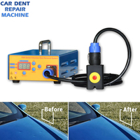 Outils de réparation de carrosserie de voiture de haute qualité, chauffage par induction magnétique, ensemble complet, lampe LED, réflecteur, détecteur de bosses pour les professionnels