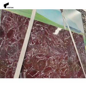 Тостон Италия Rosso Levanto красный натуральный мраморный туалетный столик для современной домашней виллы отель ванная комната умывальник интерьер украшения - Product Image 6