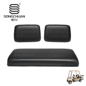 Voiturette de golf CIUBCAR DS avec siège noir et plancher en bois, siège de voiture modifié, fabricant d'origine, modèle plus ancien - Product Image 1