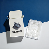 Boîte personnalisée pour 10 flacons de 3 ml, emballage écologique en laser UV, boîte pliable pour peptides