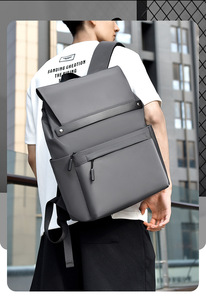 Mochila Ligera para Portátil, para Gimnasio y Entrenamiento al Aire Libre, Mochila Reciclada Ecológica, Bolso Universitario con Acolchado - Product Image 3