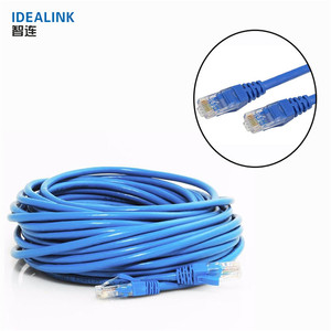 Kabel Patch berpelindung Cat5e Slim RJ45 kabel jaringan Cat5 Utp kabel Patch kabel Jumper untuk kantor/rumah 0.5m-50m Massal panjang kustom - Product Image 6