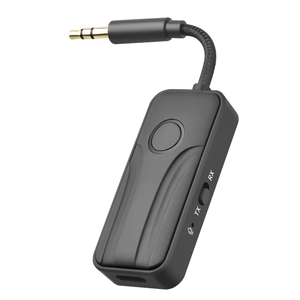 Adaptateur <span class=keywords><strong>Bluetooth</strong></span> portable BT200 Mini avec prise auxiliaire, prend en charge la connexion de deux casques, émetteur-récepteur audio sans fil - Product Image 1