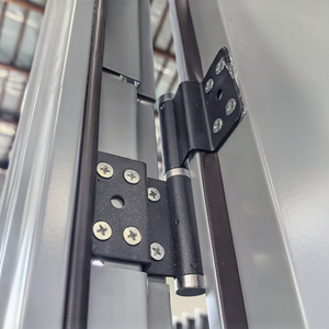 TECHTOP <span class=keywords><strong>Porte</strong></span> principale en acier antirouille résistant à la corrosion <span class=keywords><strong>Porte</strong></span> d'entrée extérieure en métal de sécurité pour maison côtière - Product Image 5