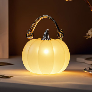 Pumpkin Shape Led Light <b>Battery</b> <b>Operated</b> Halloween Decoration Indoor Plastic Craft Lamp - Product Image 2