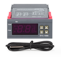 Controlador de Temperatura Digital para Acuario STC 1000, Termostato de Refrigeración y Calefacción STC-1000