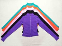 Ensemble de survêtement deux pièces pour femme avec veste zippée et pantalon de jogging, logo personnalisé, tenue décontractée et de sport pour l'automne 2026