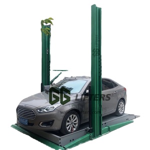 CE su misura di alta qualità 2 post idraulico auto ascensore automatico sollevatore verticale piattaforma di parcheggio - Product Image 4