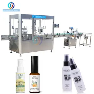 JB-P4 Automatische Mistspray Vulmachine Spray Cosmetische Vulmachine Zonnebrandcrème Spray Capping Machine