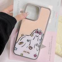 Coque de téléphone en résine époxy pour Iphone16 16pro/promax 15 15promax/14promax/14pro 14/13 13pro 12 11 coque à bords argentés galvanisés