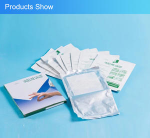 Mdr CE מאושר Hengfeng רפואי סטרילי הלבשה וזלין גזה עבור כוויות פצע טיפול - Product Image 3