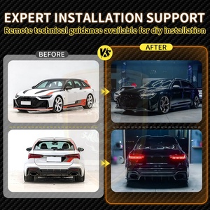 Bộ body kit độ carbon PAK dành cho <span class=keywords><strong>Audi</strong></span> RS6: ốp đầu xe, ốp hông, khuếch tán sau, cánh gió sau, cản xe - Product Image 2