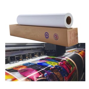 Rouleau de papier synthétique PP imprimable imperméable à surface mate 140 g/m² pour affiches d'intérieur - Product Image 1