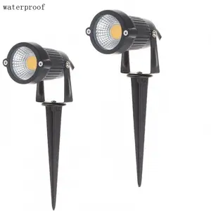 Cancello Pilastro Esterno Riflettore Impermeabile Ad Alta Tensione Spike Lampada 5 W Prato Luce Del Giardino Del Led