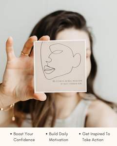 Cartes d'affirmation positive Affirmations quotidiennes pour les femmes Cartes <span class=keywords><strong>de</strong></span> <span class=keywords><strong>motivation</strong></span> Cartes inspirantes pour la <span class=keywords><strong>santé</strong></span> spirituelle et mentale - Product Image 5