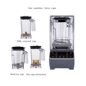 Machine commerciale silencieuse de rupture de jus pour les magasins de thé au lait spécifique à la glace de sable avec des composants de noyau de moteur de la ceinture insonorisée 220V - Product Image 5
