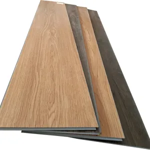 Kết cấu gỗ bán buôn SPC tấm ván không thấm nước Vinyl tấm ván sàn chống cháy chống trượt đa màu Laminate vinyl nhựa