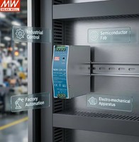 Alimentation électrique Mean Well NDR-120-12 120W 10A 12V Rail DIN SMPS AC/DC, alimentation à découpage ultra-mince pour usage industriel