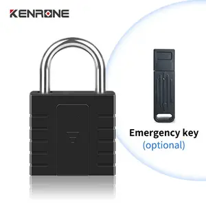 Kenrone giá thấp IP66 không thấm nước tuya an ninh ổ khóa thông minh kỹ thuật số ngón tay cái vân tay padlocks với Key