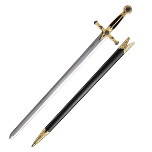 【儀礼用ロングソード】青のメイソン装飾剣／フリーメイソン象徴入り／撮影・装飾用 儀礼用ロングソード】青のメイソン装飾剣／フリーメイソン象徴