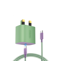 Chargeur rapide Fire Bull, norme britannique, compatible avec la console de jeu Nintendo Switch 2, alimentation électrique