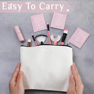 Lingettes nettoyantes pour le visage, format <span class=keywords><strong>poche</strong></span>, féminines, roses, jetables, naturelles, à base <span class=keywords><strong>de</strong></span> plantes, respectueuses <span class=keywords><strong>de</strong></span> la peau, dissolvant le maquillage tenace - Product Image 6