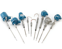Detektor Suhu Tahanan Rosemounts/Kompatibel HART/RTD Pt100 Elemen Ganda untuk Pengukuran Redundan/dengan Thermowell