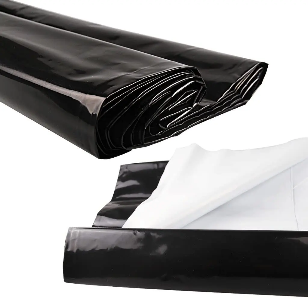 2024 cost price Polyethylene Material 3 /4 / 5 / 6 / 8 / 10 / 12 mil Waterproof Clear or Black Plastic Poly Film Roll