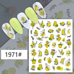 Paso Sico <span class=keywords><strong>2022</strong></span> <span class=keywords><strong>verano</strong></span> frutas vacaciones manicura suministros DIY autoadhesivo Nail Art pegatina <span class=keywords><strong>para</strong></span> <span class=keywords><strong>uñas</strong></span> diseño DIY - Product Image 4