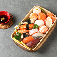Eco-Friendly Paper Lunch Box with Lid for Party Takeaway
