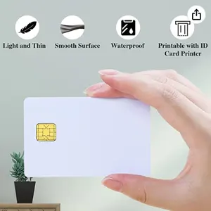 High Quality 13.56Mhz PVC Blank Jcop J2A040 Java Unfused Smart Java Card For Payment And Access Key Card