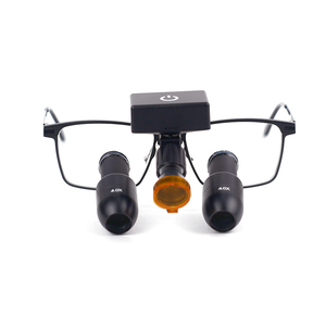 Occhiali Ingrandenti Dentali Professionali 4.0X con Luce LED 70000Lux, Set di Lenti d'Ingrandimento Chirurgiche Wireless GNHM-400X MG-JD2100 per Dentisti - Product Image 2