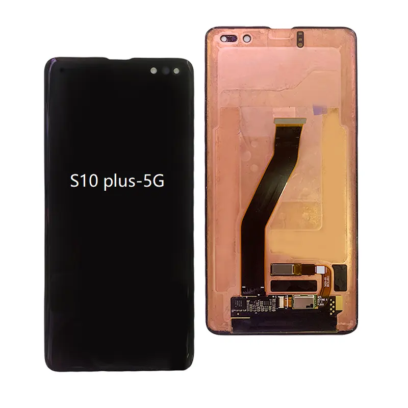 High Quality Lcd Display with Touch Screen Digitizer Assembly Replacement Parts Shenzhen MS for Samsung S10 Plus 5G Pantalla