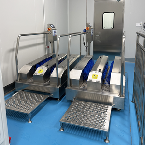 เครื่องล้างรองเท้าบูตเครื่องซักรองเท้ายางสำหรับโรงงานแปรรูปอาหาร - Product Image 1