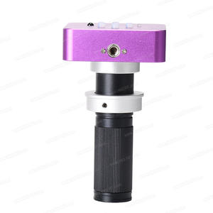 51MP 1080P 2KUSB工業用顕微鏡カメラ1X-150Xズーム<span class=keywords><strong>IR</strong></span>リモートコントロールビデオ顕微鏡PCBはんだ付け修理用 - Product Image 5