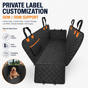 Funda Protectora Impermeable para Asiento de Coche para Perros, Tipo <span class=keywords><strong>Hamaca</strong></span>, Antiarañazos, de Oxford, para SUV y Camionetas - Product Image 1