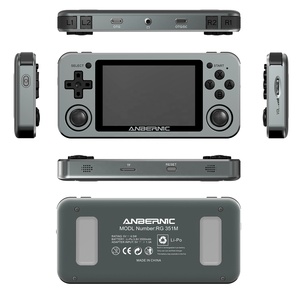 Lecteur de jeu portable Pocket Anbernic <span class=keywords><strong>RG351M</strong></span> RK3326 système Open Source 64 bits écran 3.5 pouces 3500mAh WiFi BT Consoles de jeux vidéo - Product Image 4