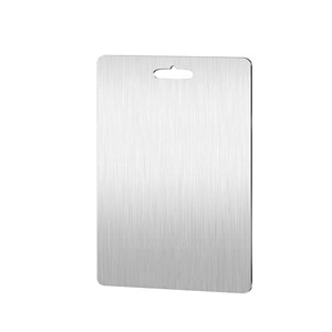 Planches à découper en titane Planches à découper en titane pur pour cuisine Tapis à découper en titane double face Planche à découper antiadhésive - Product Image 1