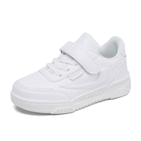 Nouvelles Chaussures de Sport Blanches en Toile Vierge pour Enfants, Garçons et Filles Scolaires, Baskets Décontractées à Bas Prix, Meilleures Ventes, Fabrication Directe 29-39