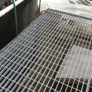 Factory Supply Qiqian Q-631 Industrial Hot Dip Galvanized Rust Proof <strong>Gutter</strong> Cover Plate Welded 30x100mm Steel Grating Outdoor - Product Image 3