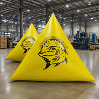 Bouée gonflable en PVC imperméable, impression numérique multicolore, durable pour la publicité et les événements sportifs