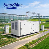 Groupe électrogène diesel SinoShine 300 kW 360 kW 420 kW triphasé silencieux avec ATS pour l'alimentation de secours des centres de données